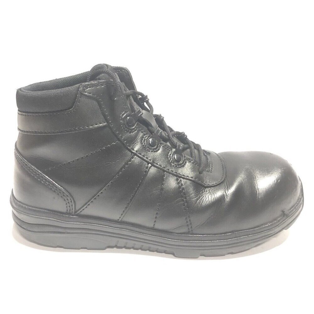 Worx Men’s 05417, Black Composite Toe Work Boots, Size 9M